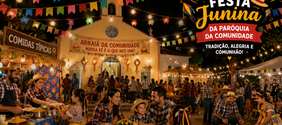 🎉 ARRAIÁ DE SANTA TERESINHA PROMETE UMA TARDE DE FÉ, ALEGRIA E TRADIÇÃO EM PELOTAS