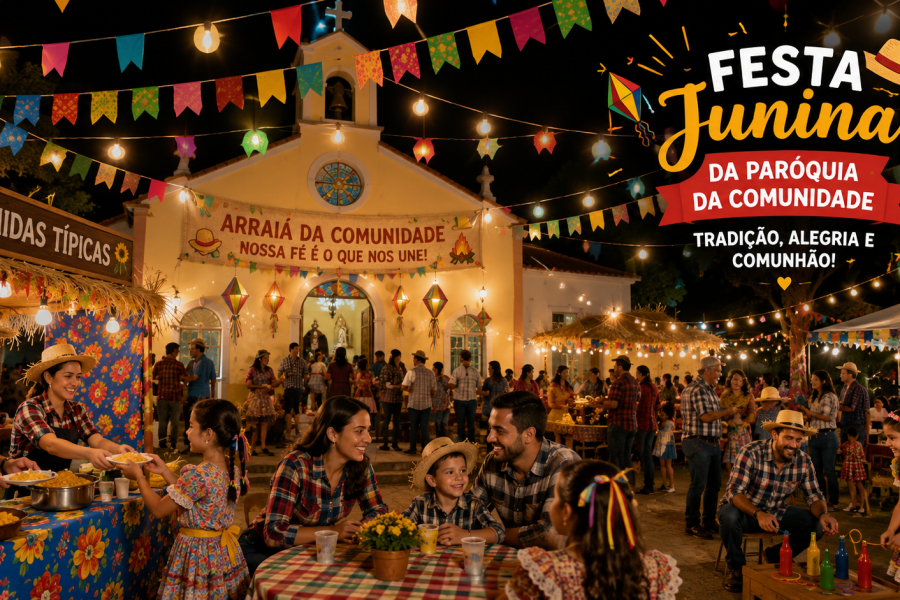 🎉 ARRAIÁ DE SANTA TERESINHA PROMETE UMA TARDE DE FÉ, ALEGRIA E TRADIÇÃO EM PELOTAS