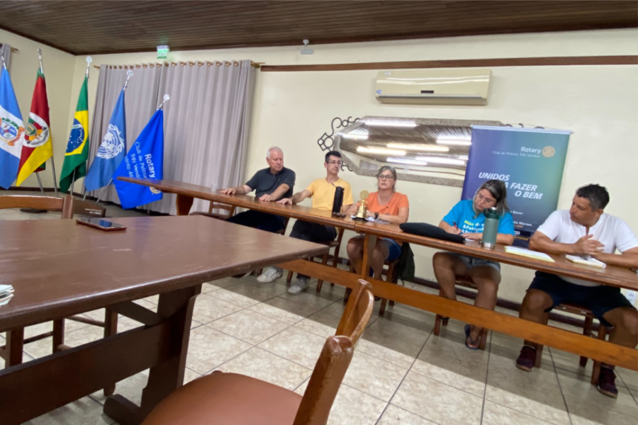 10° REUNIÃO ORDINÁRIA DO ANO ROTÁRIO 2025/2026 ACONTECEU NA CASA DA AMIZADE DE PELOTAS